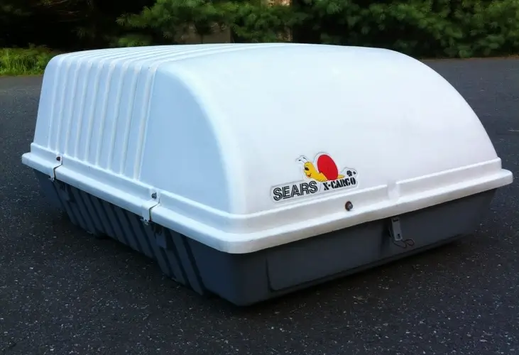 Vintage Sears X Cargo Car Top Box Review