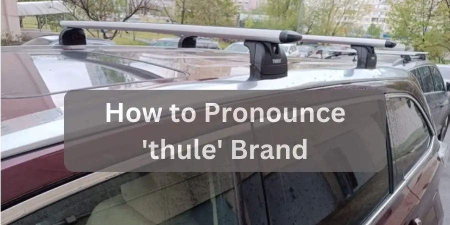 how to pronounce thule
