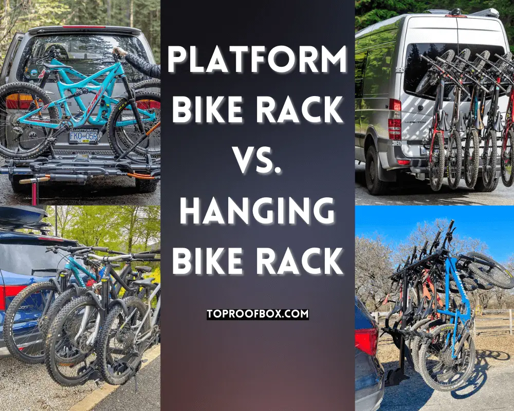 Platform Bike Rack vs. Hanging Bike Rack