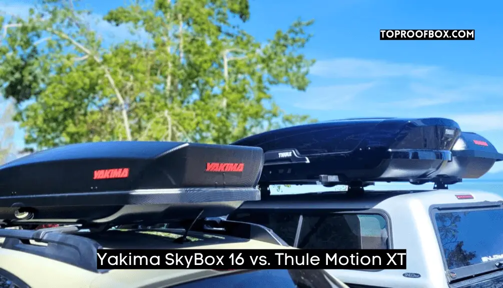 Yakima SkyBox 16 vs. Thule Motion XT